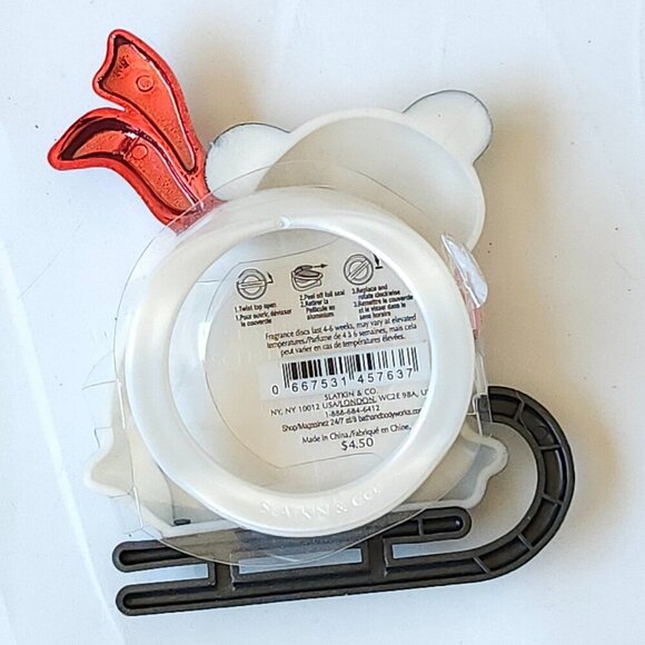 RETRO Giant Panda SCENTPORTABLE Slatkin and Co. BNIP Bath and Body Works - Picture 3 of 3